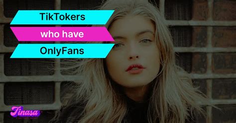 tiktokers onlyfans|TikTokers With OnlyFans